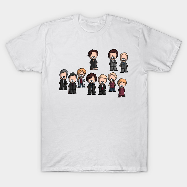 Sherlock characters T-Shirt-TOZ